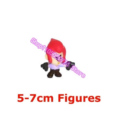 Supercell Star-Player Leon Mini Anime Figure Fashion Game Character Decoration Cartoon Doll Collectible Gift for Christmas