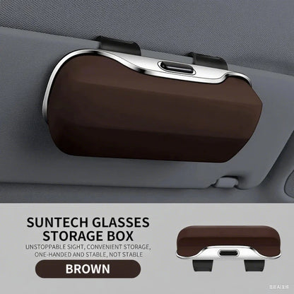 For Volvo XC40 XC60 XC70 XC90 S40 S60 S90 V40 V50 V60 V90 Car Visor Sunglasses Glasses Case Glasses Holder Clip Box Accessories
