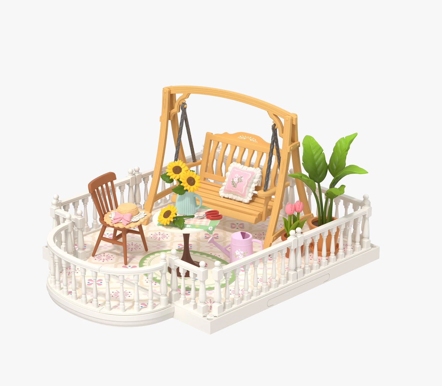 Robotime Rolife 3D Puzzle Model Super Store Series Lovely Pink Bedroom Plastic DIY Miniature House Kit Building Blocks Kits