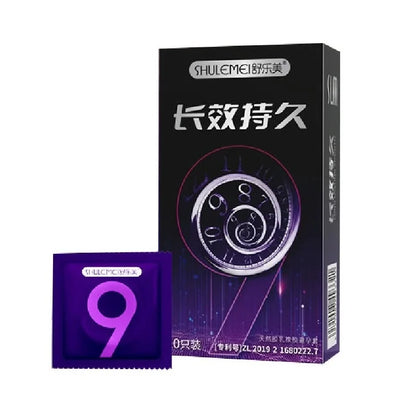 10pcs Fruit Flavor Ultra Thin Condoms Adults Toys For Men 18+ Extra Lubricated Penis Sleeve Male Delay Enhancement Sex Products