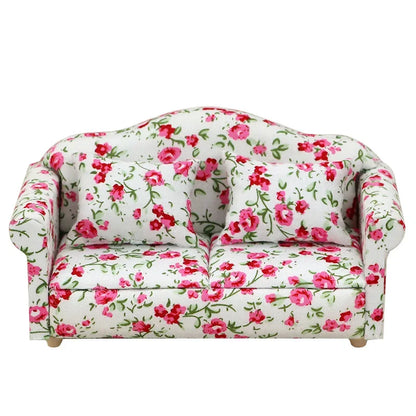 1:12 Mini Cute Dolls Sofa Pillows Set Simulation Dollhouse Furniture Toys Miniature Doll House Accessories Children Toys Gift