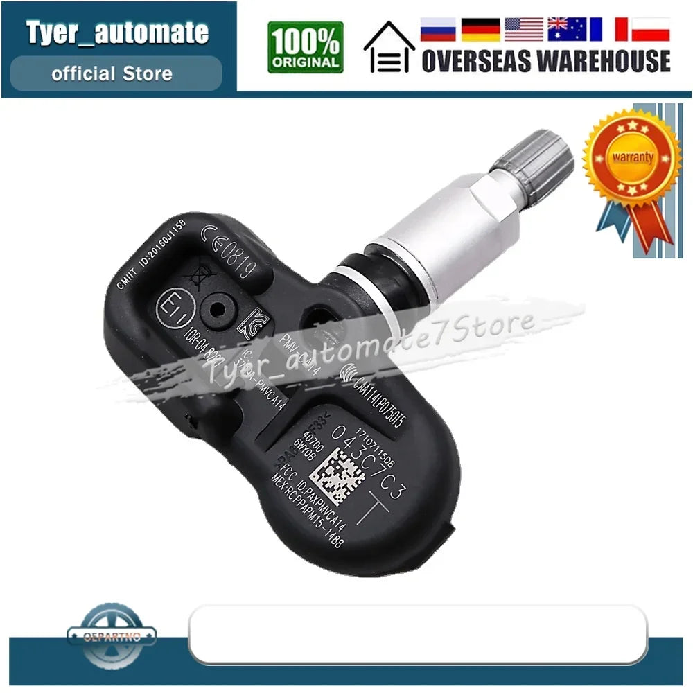 TPMS Tire Pressure Monitoring Sensor PMV-CA14 40700-6WY0B 433MHz For Infiniti Q70 QX50 QX70 QX80 Nissan 370Z (Z34) Leaf (ZE0)