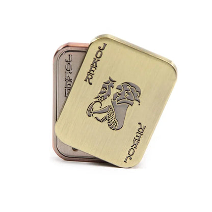 Magnetic Poker Push Card Fidget Toys Adults Anxiety And ADHD Relief Metal EDC Slider Juguetes Antiestres Ansiedad