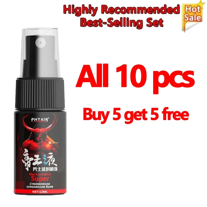 Male Sex Spray Man Long Lasting 60 Minutes without ejaculation Spray For Men Premature Ejaculation Fast Erecting Adult Product
