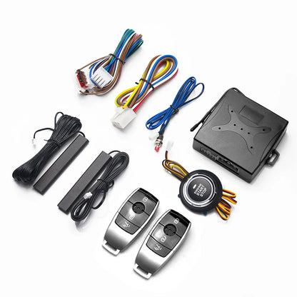 Car Alarm keyless entry start Systems Remote Central Door Lock Keyless System Auto Car SUV Anti-theft Tunning parts PKE