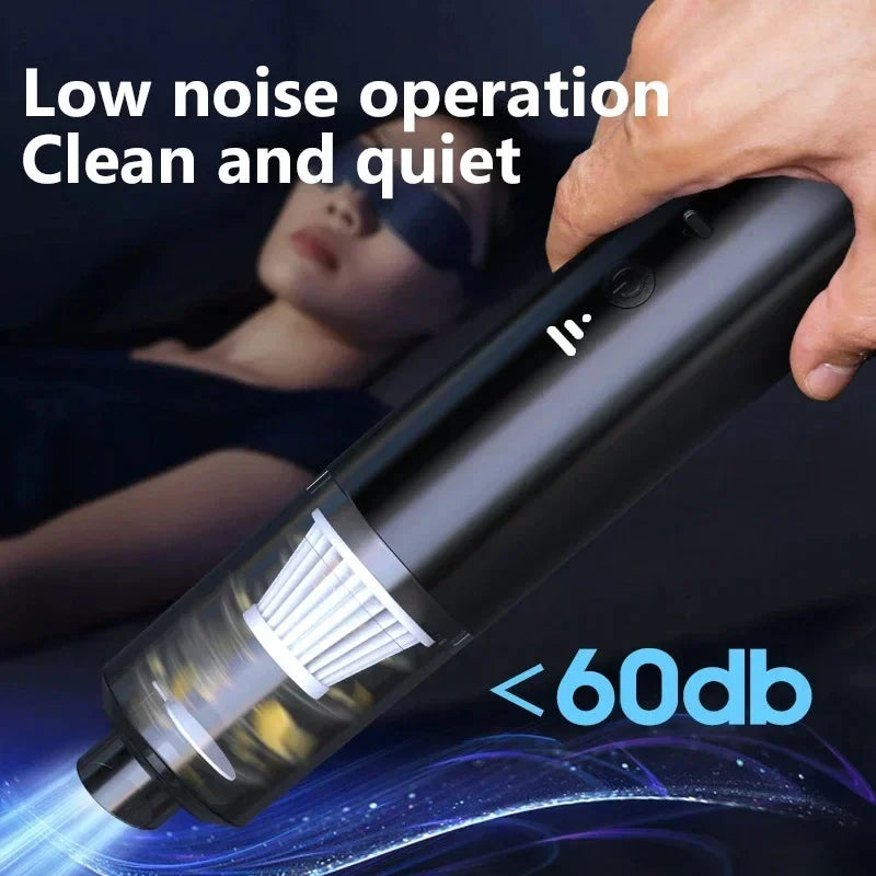 2026 New Powerful Vacuum Cleaner With No Dead Angle Smart Home Inflatable Cordless Handheld Vacuum Suction
