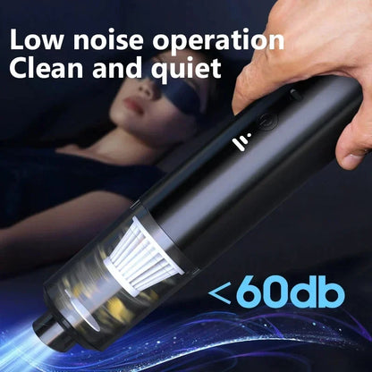 2026 New Powerful Vacuum Cleaner With No Dead Angle Smart Home Inflatable Cordless Handheld Vacuum Suction