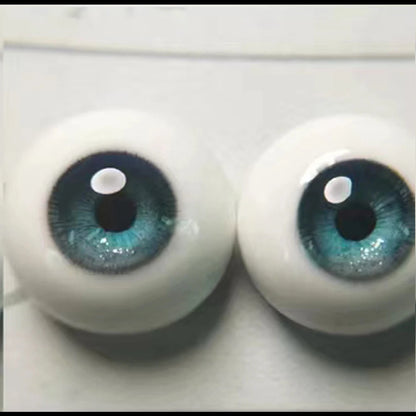 Resin Eyes Doll Eyeball Blue Red Eyes Doll Accessories For 1/6 1/8 1/3 BJD Doll DIY Handmade Eyeball 10mm/12mm/14mm/16mm/18mm