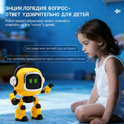 DeepSeek AI Spanish Version Intelligent Robot Kids Toy Voice Interactive Dialogue Educational Desktop Toy With Smart Conversatio