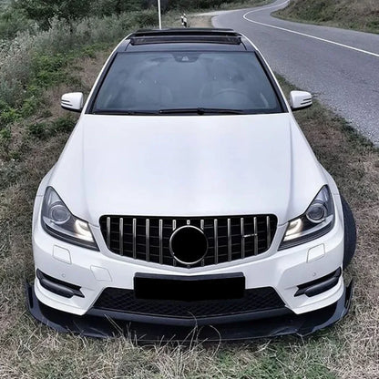 XVIP For Mercedes W204 Grille Benz C-Class C204 S204 2007-2014 C180 C200 C250 C300 C350 Diamond AMG GT Style Front Bumper Grille