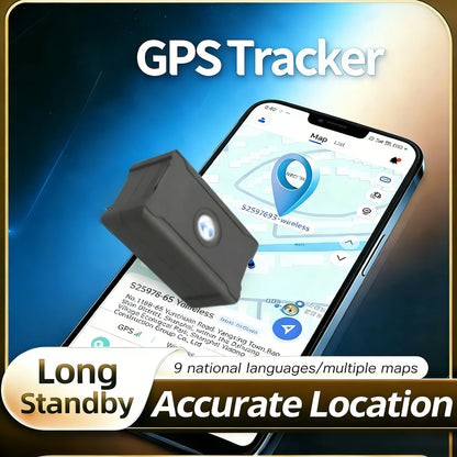 5m Accuracy Car GPS Locator Real-Time Remote Tracking Vehicle Anti-Theft Device for Car Truck Motorcycle Cattle with Subscriptio