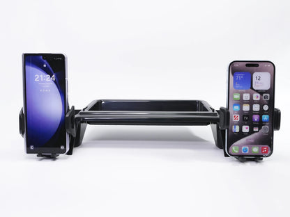 For Honda Odyssey RL6 2018-2022 2023 2024 Double Phone Holders Base Multifunctional Storage Box Car Screen Fixed Car Accessories