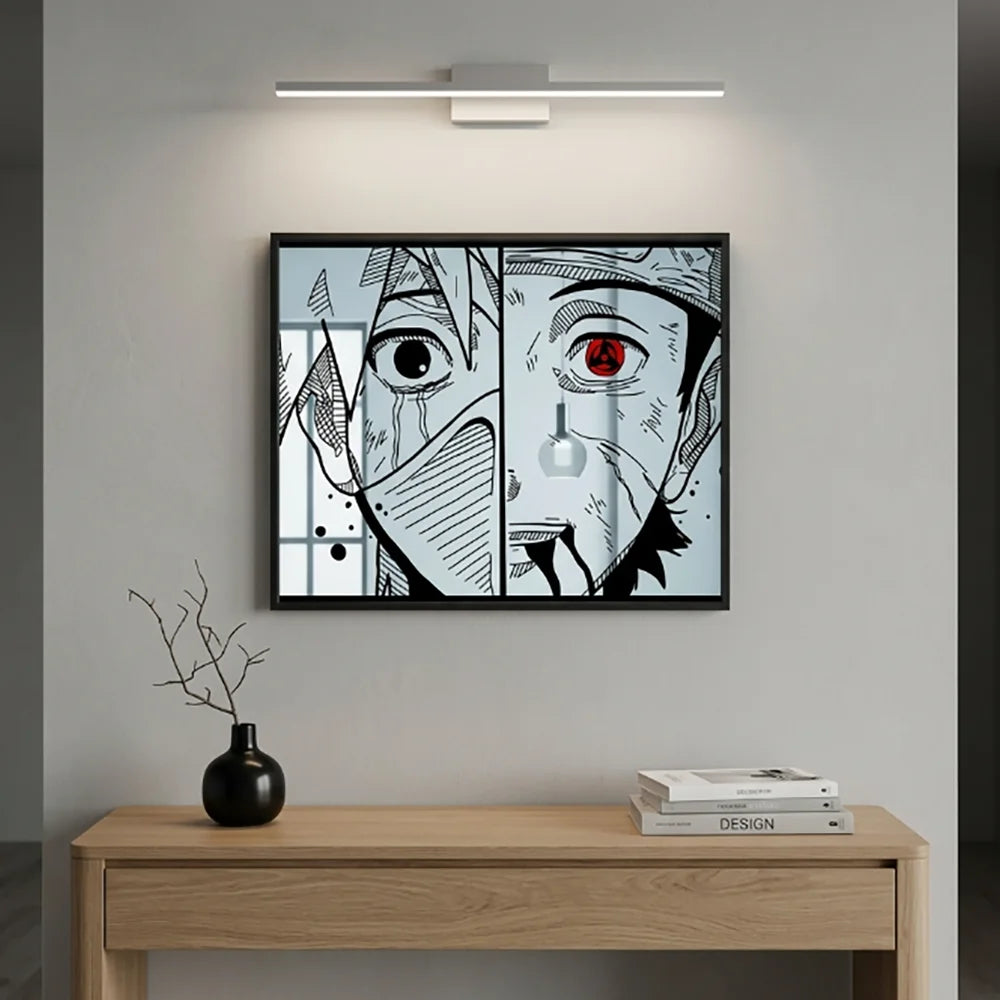 Dragon Ball Classic Prince Vegeta Anime Mirror Anime Line Drawing Mirror Stylish Otaku Vanity Mirror for Dragon Ball Lovers