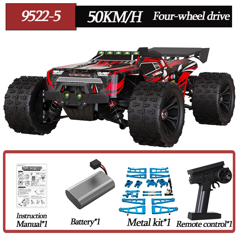 9522PRO 85KM/H High-speed RC Car Brushless Four-wheel Drive Off-road Drift 1:16 Professional Racing Car 9522 50KM/H Boy's Toy
