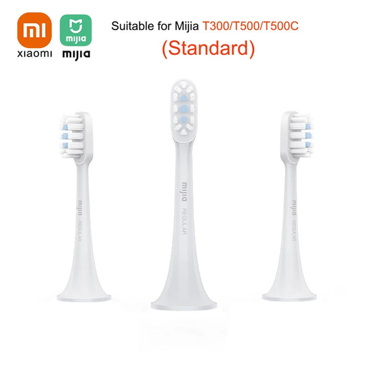 Original Replacement Toothbrush Heads for XIAOMI Mijia Sonic Toothbrush T300 T500 T500C, Electric Tooth Brush Heads