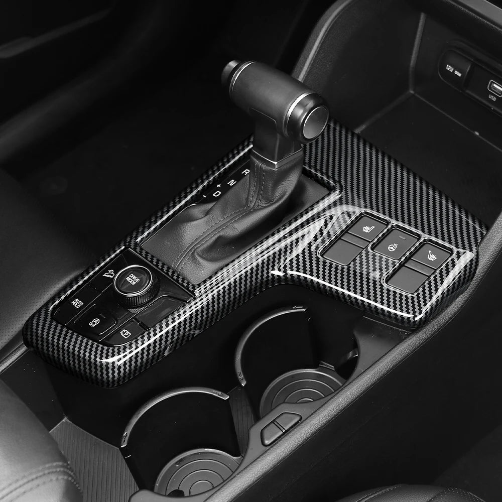 Car Center Control Panel For Tuning Kia Sportage NQ5 2022 2023 Left Hand Drive Gear Shift Cover Central Decal Protection