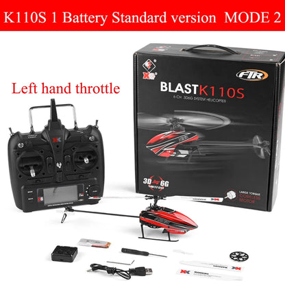 WLtoys XK K110 Upgrade K110S Radio Contorl  Drone 2.4G 6CH 3D 6G System Brushless Motor RC Quadcopter Remote Control Airplane