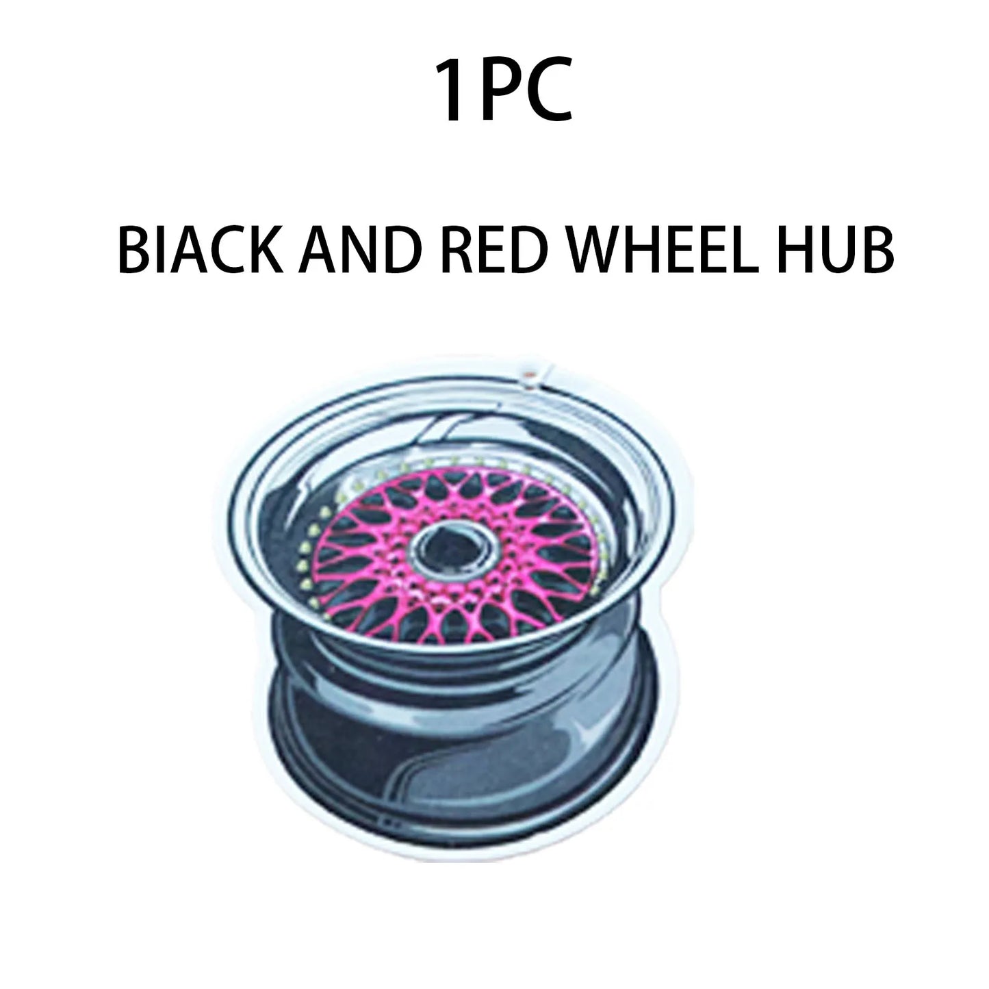 Wheel-shaped Japanese car air freshener, hanging air freshener, perfume fragrance