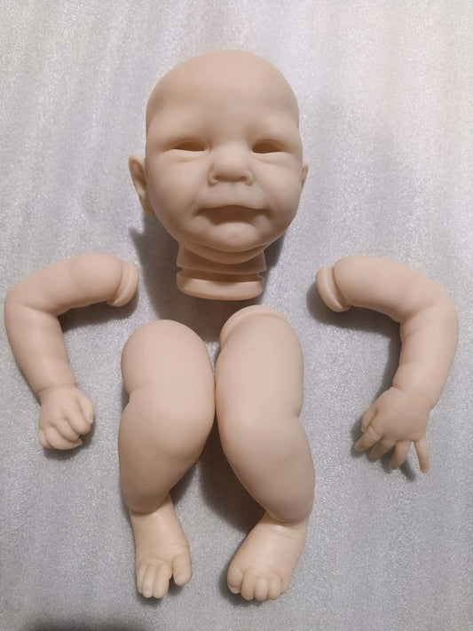 NPK 19 Inch Limited Edition Ava Reborn Doll Kit Soft Touch Fresh Color with Certificate Included Vinyl