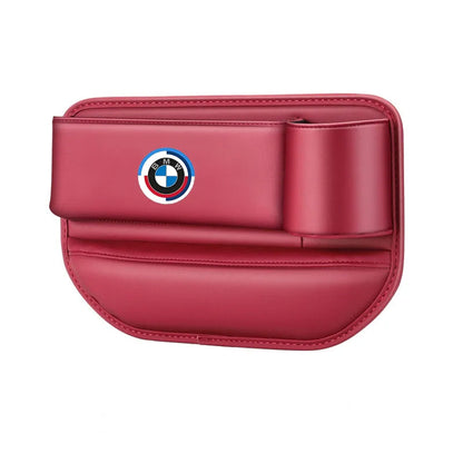 Car Front Seat Crevice Storage Box Pocket With Cup Holder for BMW E30 E34 E36 E39 E46 E52 E53 E60 E61 E62 E70 E83 Accessories