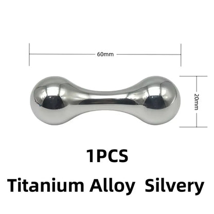 Funny Titanium Alloy Begleri Spinner Adult Fidget Toy Stress Relief Knucklebone Metal Finger Spinners Rotating Tabletop Gadgets