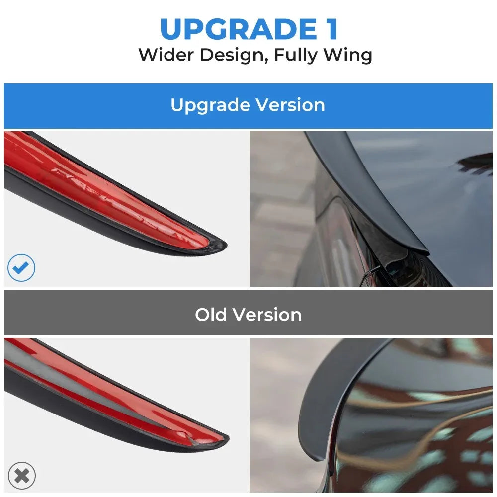 Car ABS Spoiler Carbon Fiber For Tesla Model 3 Highland 2025-2026 Original High-performance Exterior Model3 Model Y Accessories
