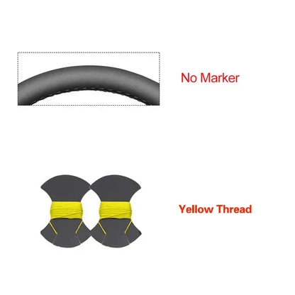 Black Faux Leather Car Steering Wheel Cover for Seat Ibiza (6J) 2008-2015 MII 2013-2020