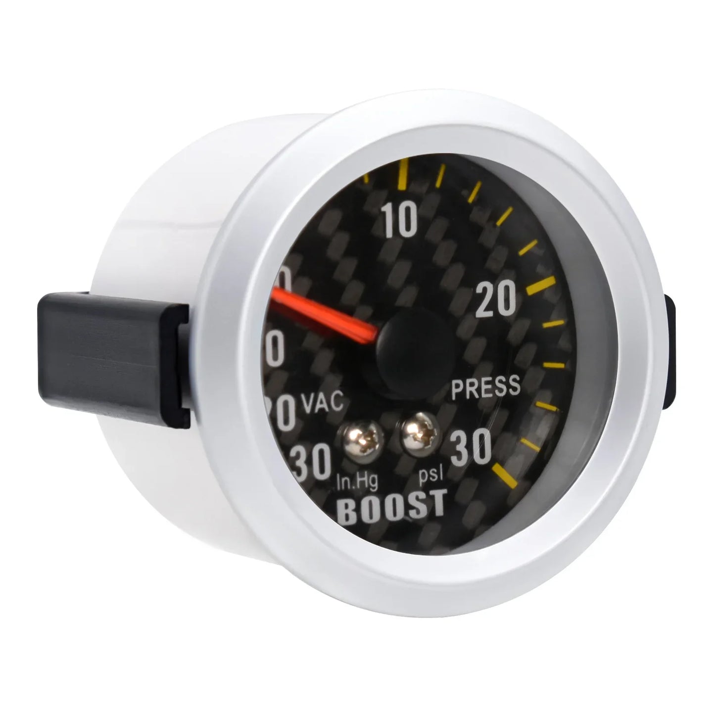 -30~30 PSI Auto Car Turbo Boost Gauge + Sensor with Gauge Pod Holder for 4/6/8 Cylinder Gasoline Car Car Accessories