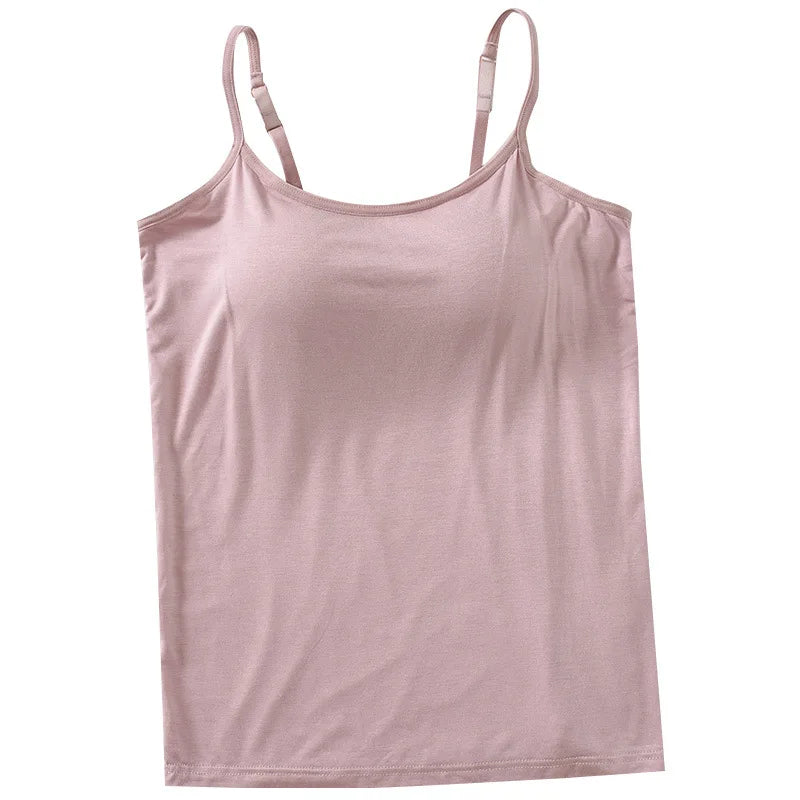 NHKDSASA Seamless Lingerie Women Vest Solid Crop Top Push Up Padded Bralette Woman Vest Basic Comfortable Soft Underwear 4XL