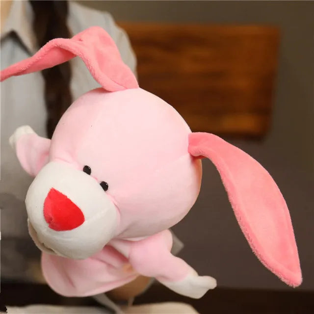 Soft Stuffed Animal Toy Story Cartoon Figure Doll Plush Toys Horse Kids Party Decoration Kawaii Hand Finger Puppet For Children