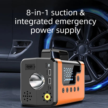Multifunctional Cars Emergency Start Power Supply Three-in-one Car Air Pump Vacuum Cleaner Portable Professional Jump Starter