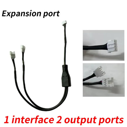Dual Zone Full Colors LED Ambient Light Accessories Symphony Streamer 3wires 3pins Main control box speakers 35/75/110cm strips