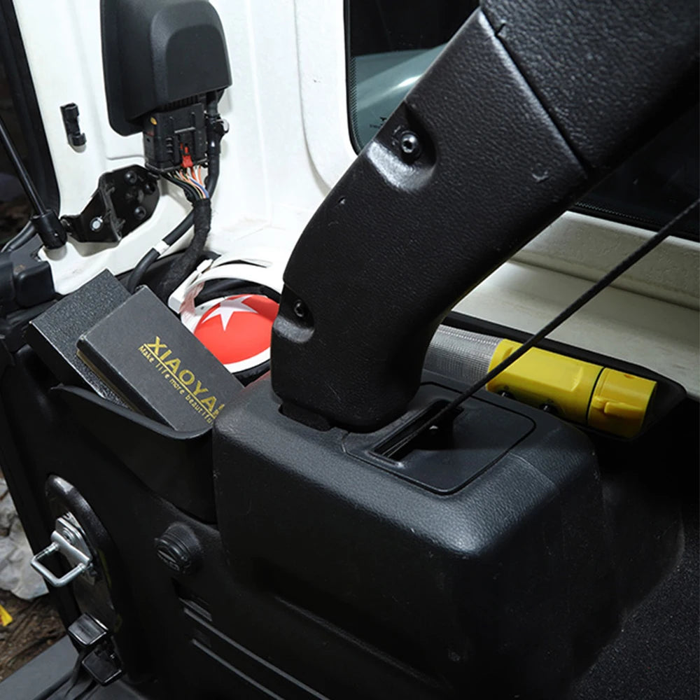Car Rear Trunk Box Organizer Tray for Jeep Wrangler JL JLU Sahara Rubicon 4 Doors 2018-2023 Stowing Tidying Interior Accessories