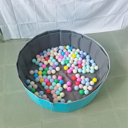 Foldable Kids Ball Pit Playpen Baby Safety Indoor Play Castle Parent-child Interactive Play Area Portable Storage for Toddlers