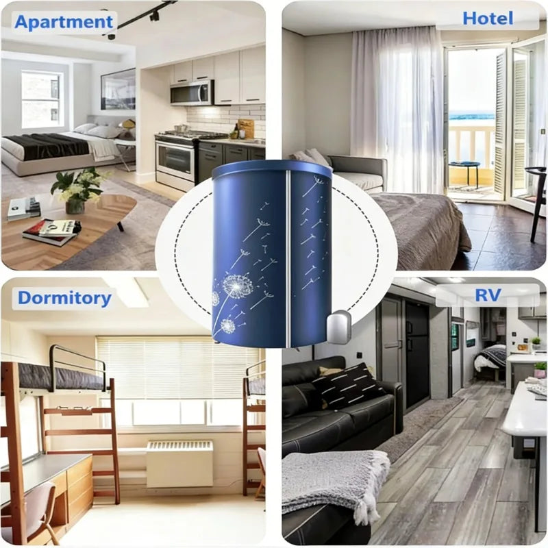 Portable Electric Clothes Dryer,1000W Heated  Airer,Travel Heated Clothes Dryer with Timer,Electric Clothes Dryer