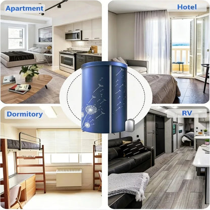 Portable Electric Clothes Dryer,1000W Heated  Airer,Travel Heated Clothes Dryer with Timer,Electric Clothes Dryer