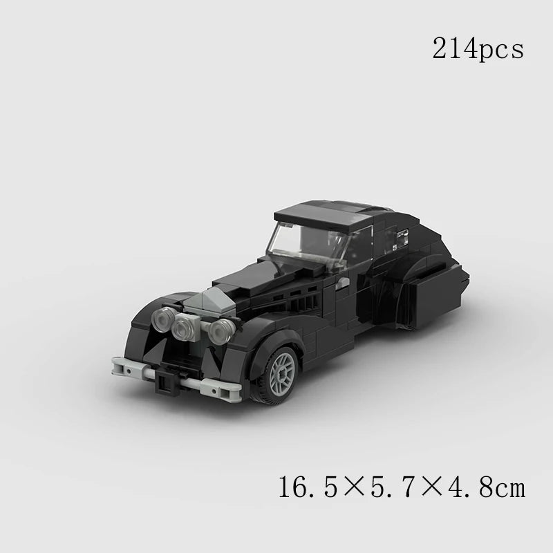 City Technique Speed Racing Car old Classic Sport Model Building Brick Super Racer Great Rally Vehicles Block Christmas gift Toy