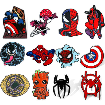 Wholesale Anime Custom Brooches Enamel Pins Cartoon PCS Lapel Badges Animal Funny Jewelry Gifts for Kids Friends
