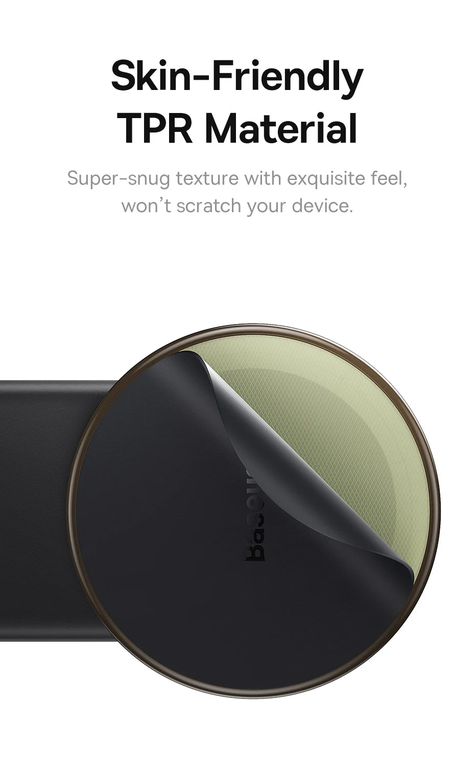Baseus Magnetic Car Phone Holder 15W Wireless Charger Bendable Car Phone Mount for iPhone 12-17 Stand Dashboard Center Console