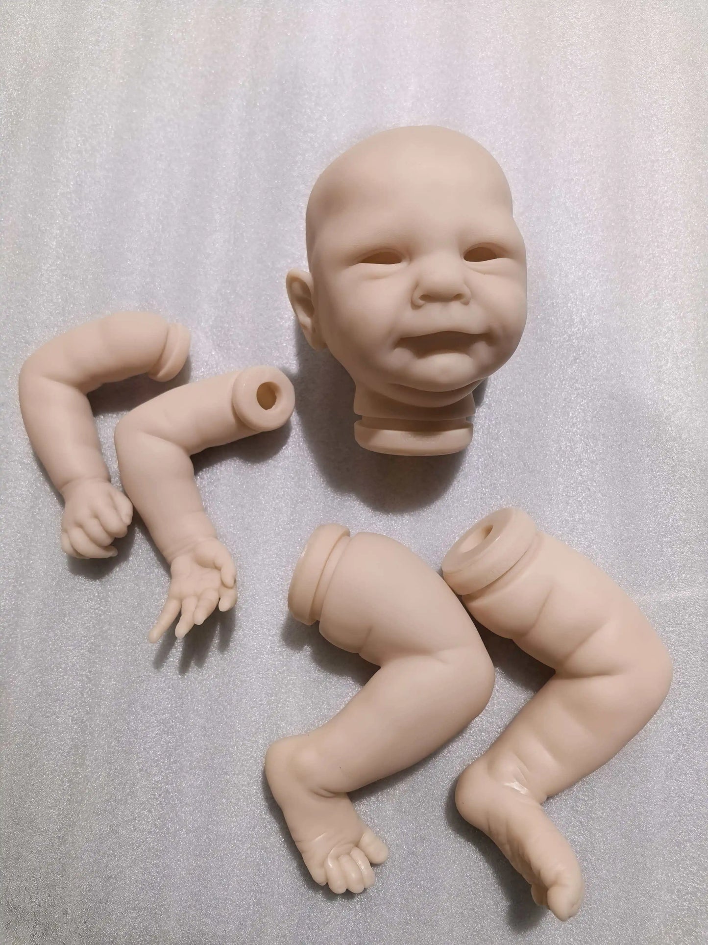 NPK 19 Inch Limited Edition Ava Reborn Doll Kit Soft Touch Fresh Color with Certificate Included Vinyl