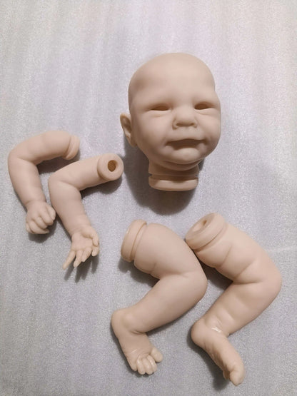 NPK 19 Inch Limited Edition Ava Reborn Doll Kit Soft Touch Fresh Color with Certificate Included Vinyl