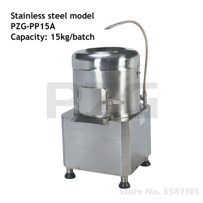 8kg 15kg 30kg Electric Automatic Small Sweet Potato Skin Peeler Cleaning Washing And Potato Peeling Machine For Commercial