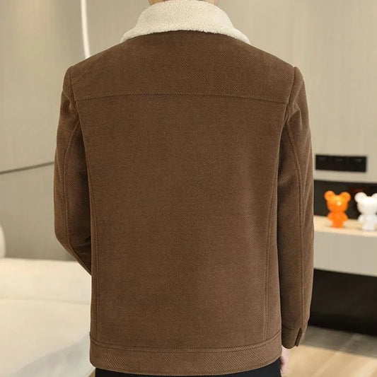 Warm Winter Coat for Men Solid Color High Quality Jacket Man Stylish Cheap Sale Work Korean Reviews Many Harajuku Deals New In