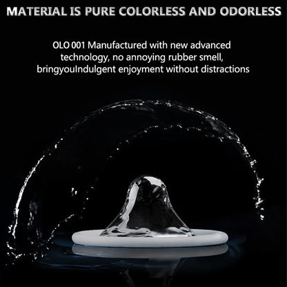 100pcs Condoms Hyaluronic Acid Penis Sleeve Lubricante Sexual Natual Latex Презервативы Health Safer Sex Products Adult 18+