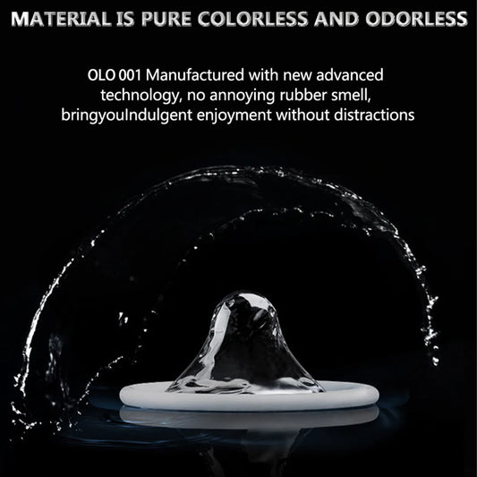 100pcs Condoms Hyaluronic Acid Penis Sleeve Lubricante Sexual Natual Latex Презервативы Health Safer Sex Products Adult 18+