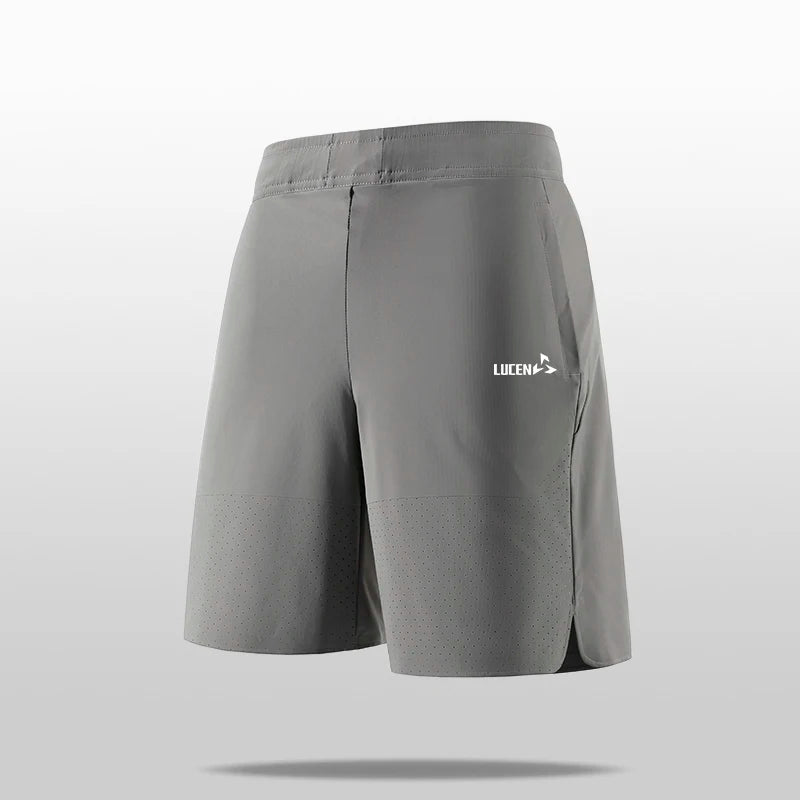 LUCEN 2026 High quality Summer New Style Men's Outdoor Sports Shorts Fashionable Leisure Beach Pants Fitness Running Shorts Tops