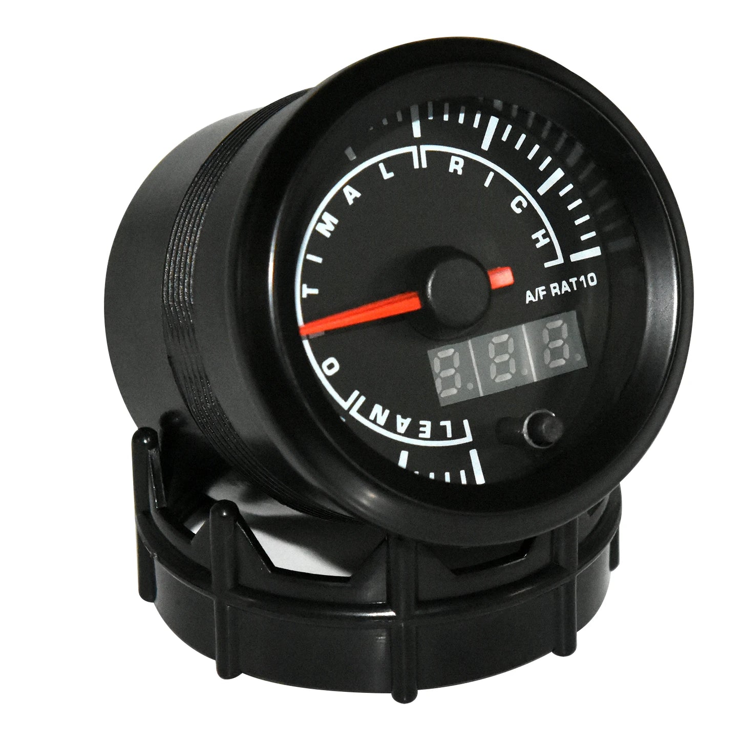 52mm Air Fuel Ratio Gauge Narrowband Round 7 Colors Digital Air/Fuel AFR Meter for 12V Racing Car Boost Guages Stepper Motor
