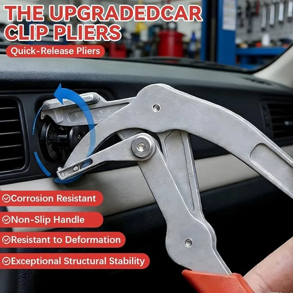 New Car Clip Removal Pliers Dismantling Plastic Fastener Remover Tool for Car Interior Door Panel Chassis Trunk Repair Tool