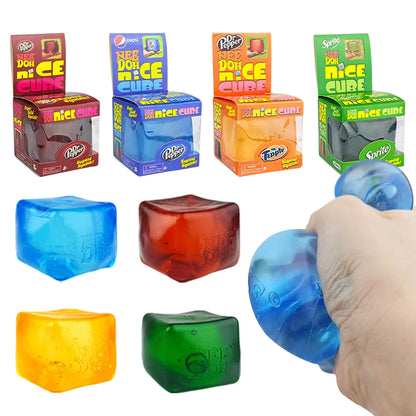 Bestselling Product Nee doh Squeeze Blind Box Gift Supplies sensory toy, pinch and pressure reducing cube, squeeze able needoh