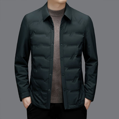 High-quality, fashionable and stylish 50-down lightweight down jacket for men's casual autumn and winter, a new thin coat